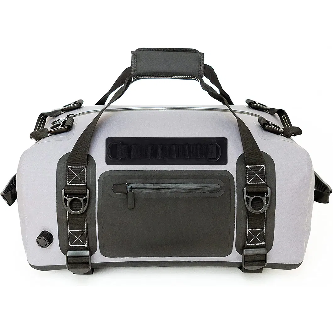 Leyi Outdoor Waterproof Backpack TPU PVC Shoulder Tote Travel Duffel Bag