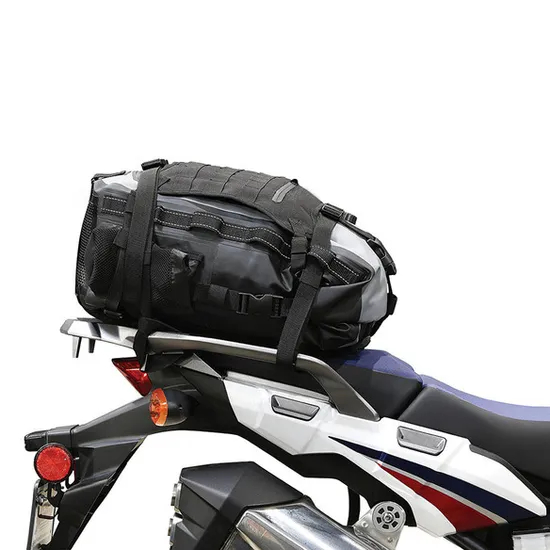 Wholesales New Waterproof Motorcycle Bag High Capacity Multifunction Motorcycle Rear Seat Bag