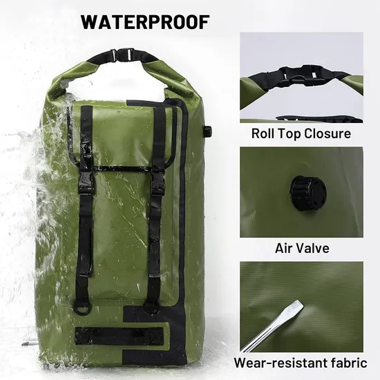 Leyi Wholesale Outdoor PVC Storage Backpack Pouch Swimming Waterproof Travel Dry Bag