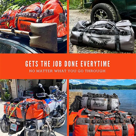 Custom Waterproof Duffle Bag for Men