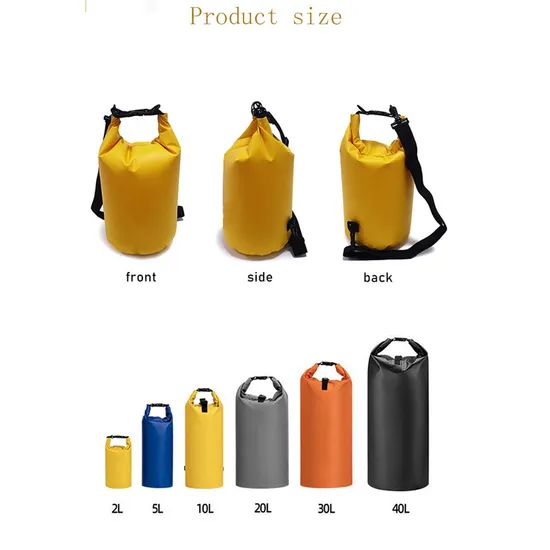 Outdoor PVC Bag Waterproof Dry Bag Swim Bag