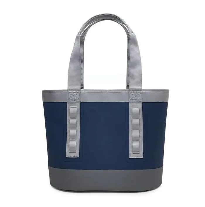 Portable Insulated Tote Bag TPU Cooler Bag Collapsible Leakproof Travel Soft Cooler Bag