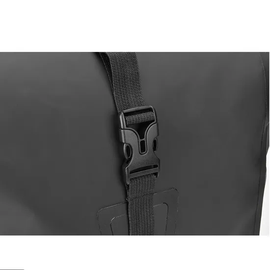 Leyi Custom Logo Cycling Rear Carrier Storage Adjustable Hooks Backpack Bike Waterproof Cycling Bag