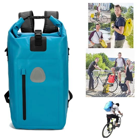 Leyi Custom Logo Lightweight Hiking Waterproof Reflective Bicycle Backpack Outdoor Cycling Luggage Bike Bag