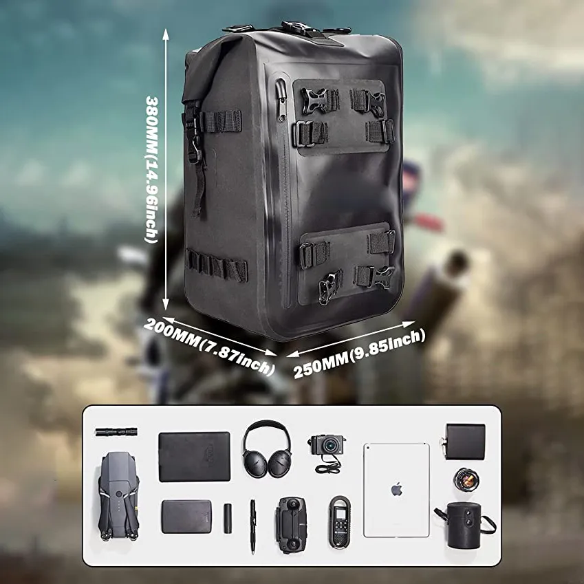 Leyi 2024 New Thickened Carriage Motor Bike Boxes Durable Motorbike Bicycle Motorcycle Bag