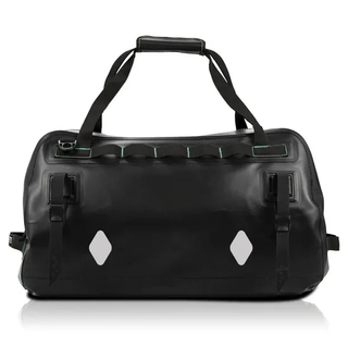 Leyi Waterproof Duffel Bag for Motorcycle, School Bags for Outdoor Activity Travel Hiking, Large PVC Leather Duffle Traveling Bag