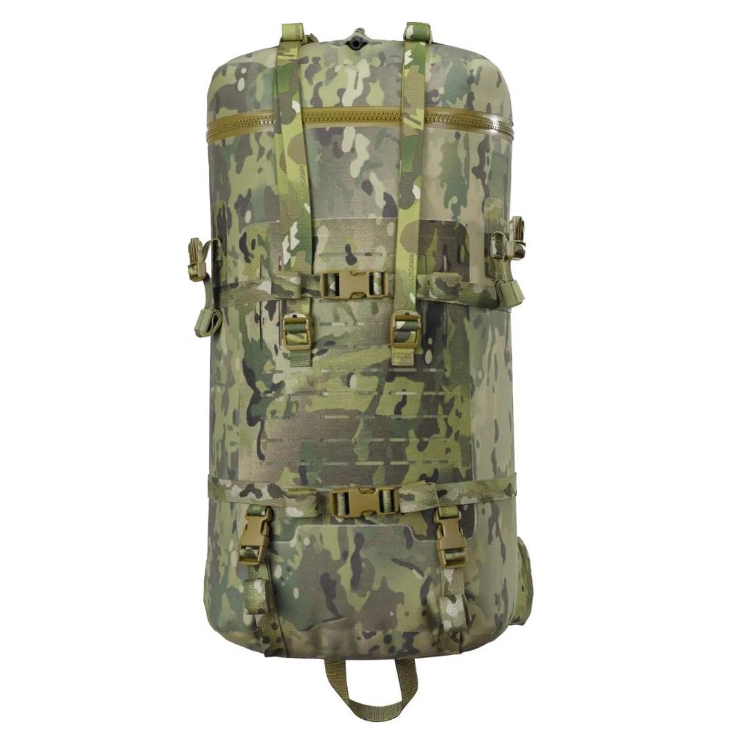 Leyi China Factory Waxy Canvas Backpack for Outdoor Activities, Sports Bag Hiking Backpack Duffel Bag for Men