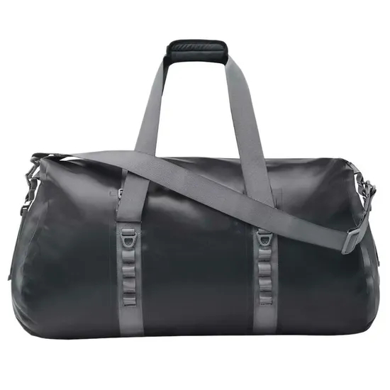 Leyi Leather Waterproof Duffel Large Travel Sport Bag Gym Backpack Custom Logo Sport Travel Duffle Bag