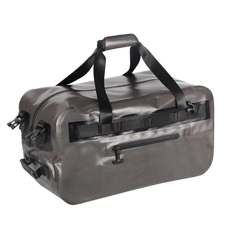 Leyi PVC Leather Duffle Traveling Bag Reasonable Price Travel Duffel Bag Waterproof Custom Leather Duffle Bag