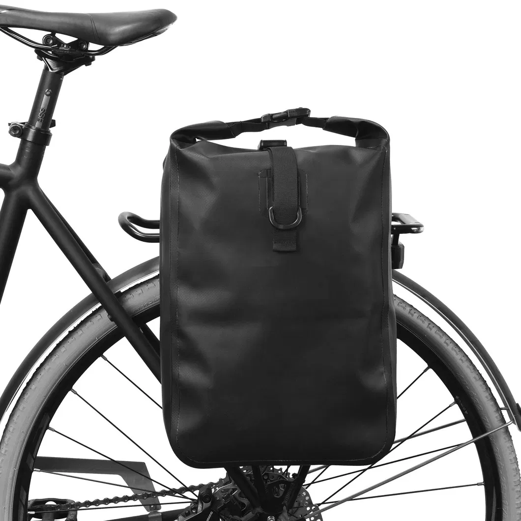 Multifunctional Cycling Bicycle Bike Rear Seat Trunk Bag Large Capacity Outdoor Sports Pouch Rack Panniers Reflective Rear Bag
