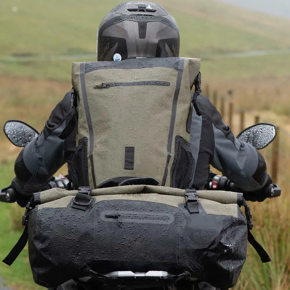 Leyi Motorcycle Backpack Waterproof, Backpack for Motorcycle, Tote Travel Bag for Men Weekender Travel Bag
