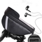 Leyi Phone Case Mobile Holder Cycling Top Tube Bag, Waterproof Bicycle Bag 3 in 1, Cycling Pouch Riding Bicycle Handlebar Bags