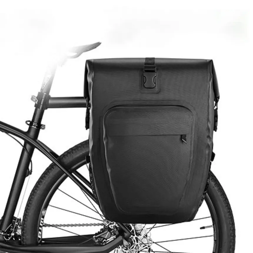 Leyi Waterproof Pannier Rack Bag for Bicycle, Bicycle Panniers