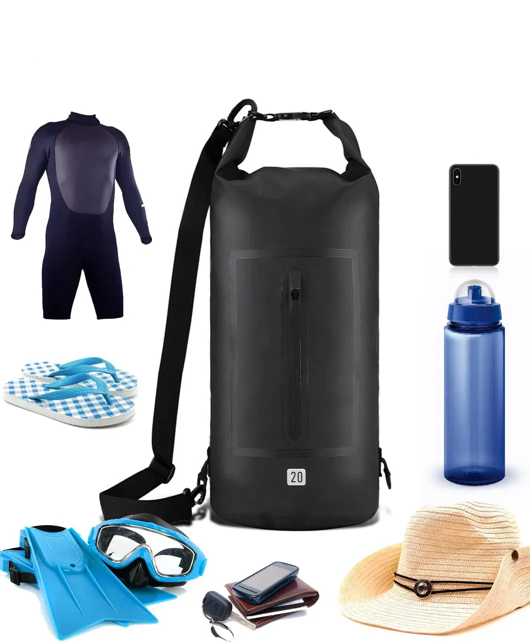 Leyi 2024 New Gear Backpack Waterproof Dry Bag Sports Backpack Waterproof Swimming Bags for Kids Waterproof