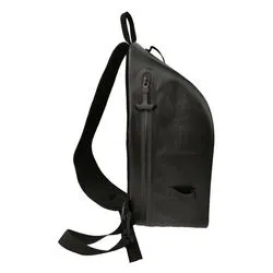 Leyi Multi-Functional PVC TPU Tackle Sling Bag Black Fishing Backpack Waterproof Bag Fly Fishing Backpacks