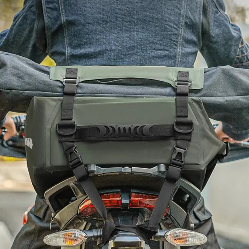 Leyi Waterproof Motorcycle Bag Travel Motorcycle Tail Bag Hard Shell Motorcycles Rear Hard Sanddle Bag