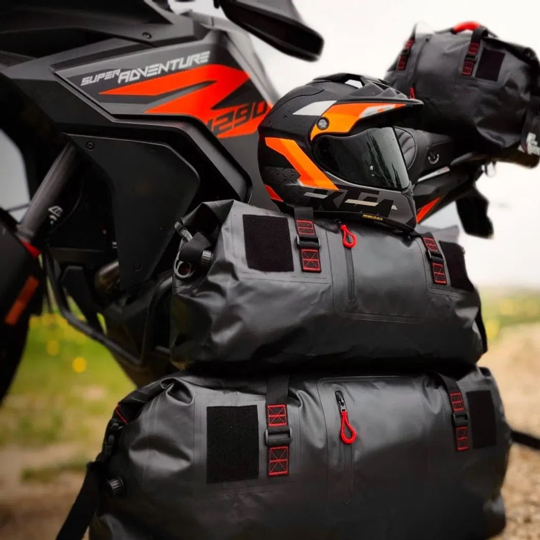 Leyi High Quality Soft Side Pannier Bag Motorcycle 25L Cruiser Motorcycle Bag Supplier Motorcycle Luggage Tail Bags