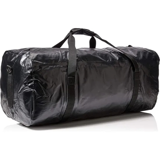 Leyi All Vehicles Roof Rack Storage Bag Water Roof Duffel PVC Leather Duffle Bag Foldable Solid Roof Top Bag Black