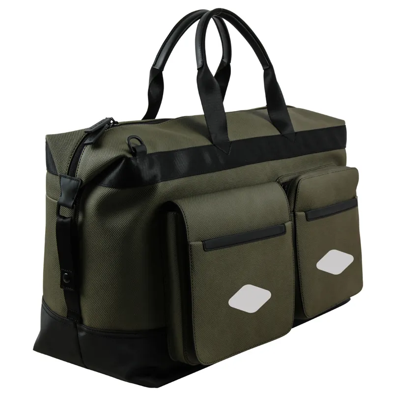 Leyi Duffle Bags with Custom Printed Logo Eco Friendly Weekend Travel Duffle Bag Backpack Garment Duffle Bags for Travel