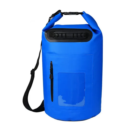 Leyi Wet Dry Gym Bag Waterproof PVC Zipper Bags Backpack with Zipper Travel Backpack Waterproof