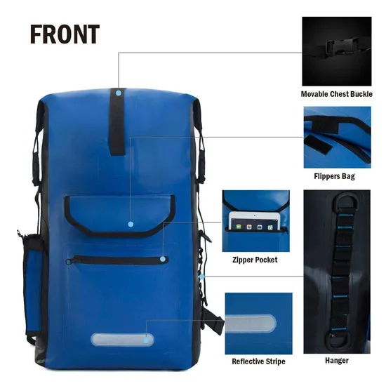 Leyi Waterproof Bag Dry Travel Backpack Bag Waterproof Computer Laptop Backpack School Bags Outdoor Man Travel Laptop Backpack