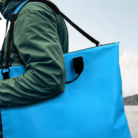 Outdoor Foldable Fish Cooler Bag Leakproof Fish Kill Bag Large Portable Waterproof Fish Bag