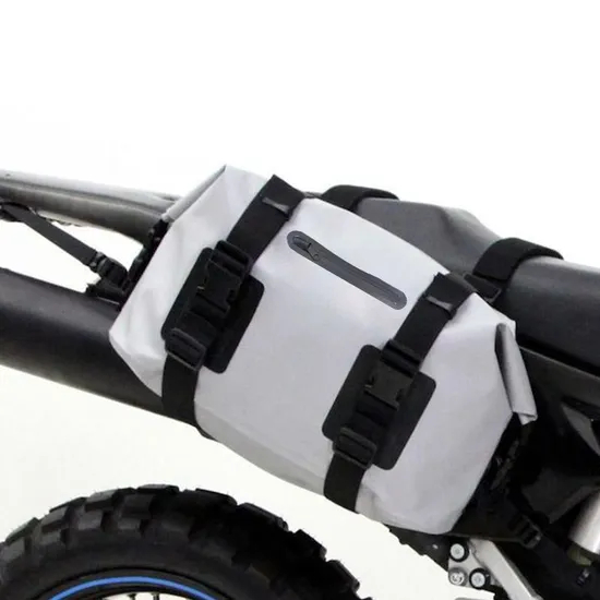 Motorcycle Trunk Pannier Bag Motorbike Tank Outdoor Travel Luggage Waterproof Seat Bag with Straps